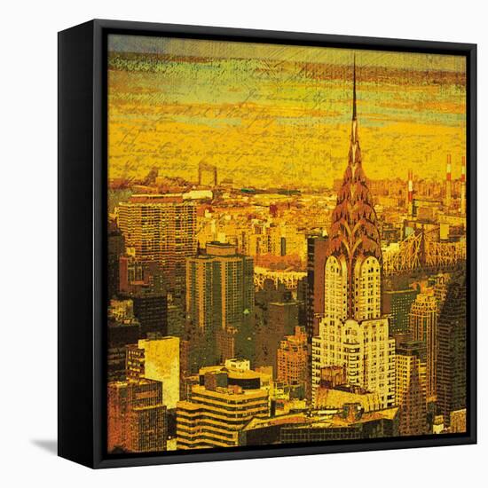 Letters from New York-Julia Casey-Framed Stretched Canvas