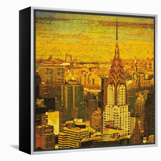 Letters from New York-Julia Casey-Framed Stretched Canvas