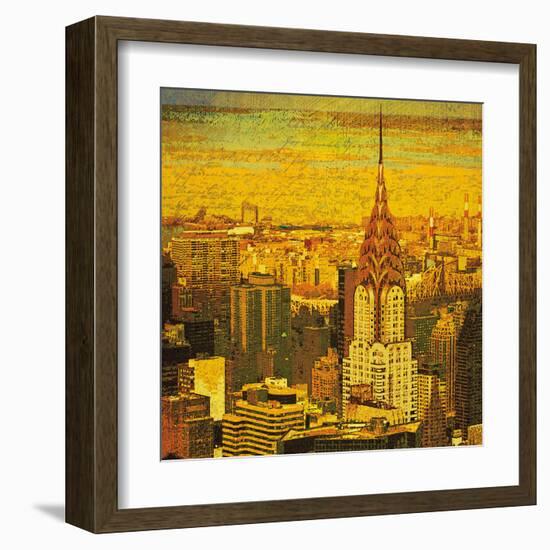 Letters from New York-Julia Casey-Framed Art Print