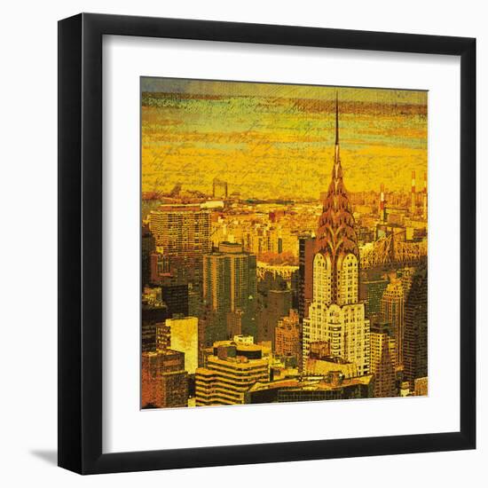 Letters from New York-Julia Casey-Framed Art Print