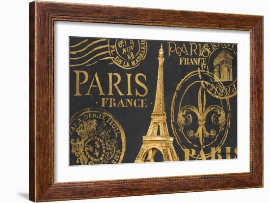 Letters from Paris II-Janice Gaynor-Framed Art Print