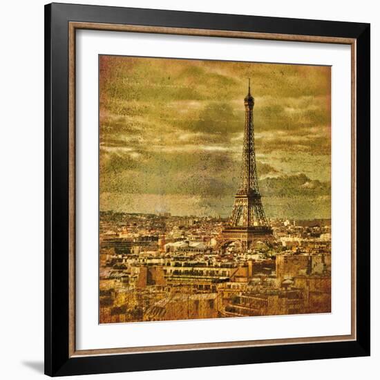 Letters from Paris-Julia Casey-Framed Art Print