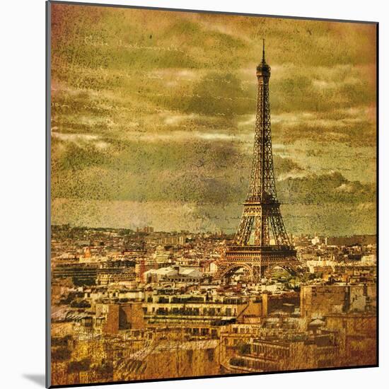 Letters from Paris-Julia Casey-Mounted Art Print