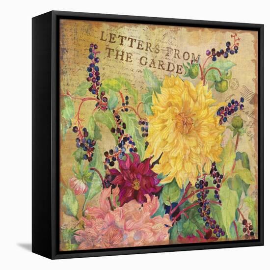 Letters from the Garden III-Joanne Porter-Framed Premier Image Canvas