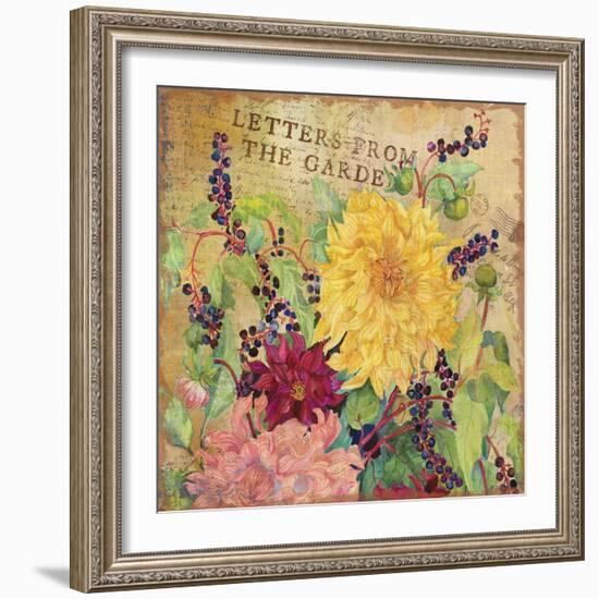 Letters from the Garden III-Joanne Porter-Framed Giclee Print