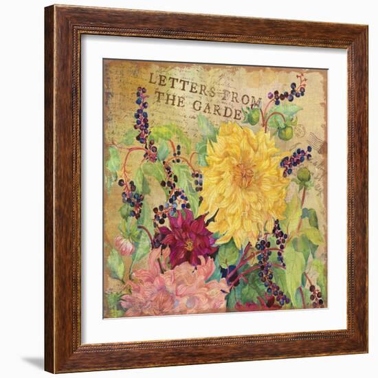 Letters from the Garden III-Joanne Porter-Framed Giclee Print