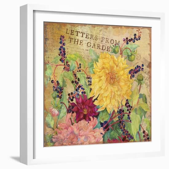Letters from the Garden III-Joanne Porter-Framed Giclee Print