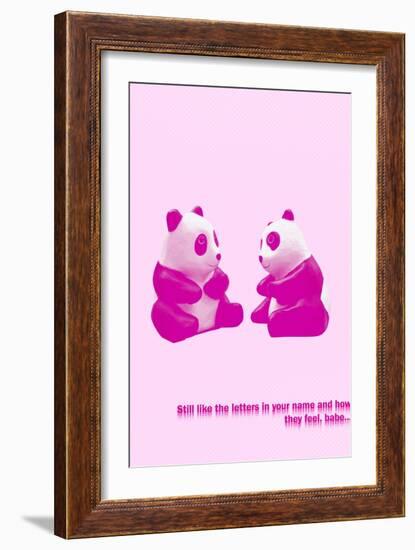 Letters In Your Name-null-Framed Premium Giclee Print