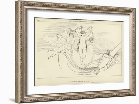 Leucothea Preserving Ulysses-John Flaxman-Framed Giclee Print