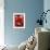 Leukaemia Blood Cells, SEM-Steve Gschmeissner-Framed Photographic Print displayed on a wall