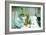 Leukaemia Patient & Mother Play Cards In Hospital-Geoff Tompkinson-Framed Photographic Print