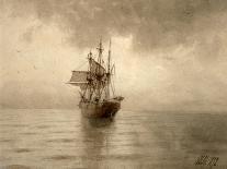 Russian Ship at the Entrance to the Bosphorus Strait, after the Russo-Turkish War of 1877-1878-Lev Felixovich Lagorio-Framed Giclee Print