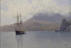 Russian Ship at the Entrance to the Bosphorus Strait, after the Russo-Turkish War of 1877-1878-Lev Felixovich Lagorio-Framed Giclee Print