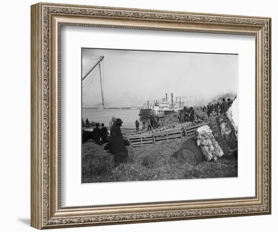 Levee at Memphis-null-Framed Photographic Print