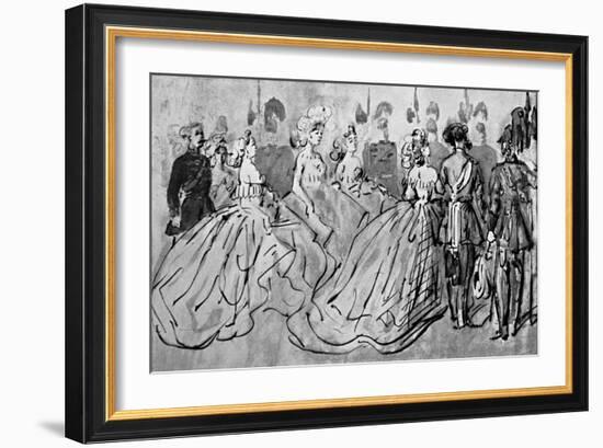 Levee-Constantin Guys-Framed Giclee Print