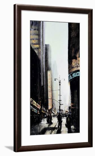 Lever du Jour, New York-Emmanuel Michel-Framed Art Print