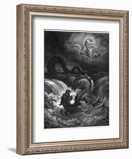 Leviathan-Gustave Dor?-Framed Photographic Print