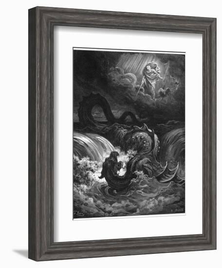 Leviathan-Gustave Dor?-Framed Photographic Print