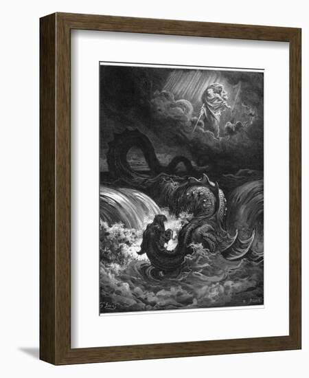 Leviathan-Gustave Dor?-Framed Photographic Print