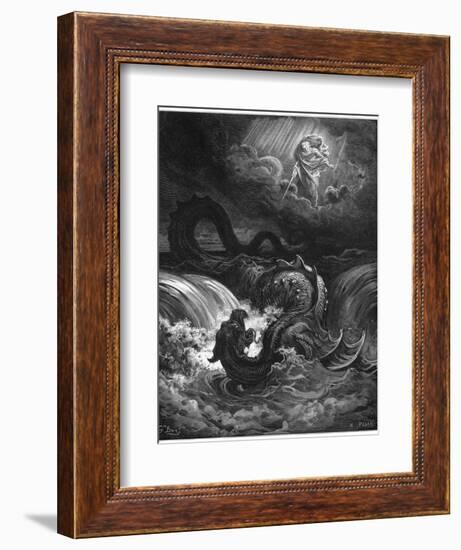 Leviathan-Gustave Dor?-Framed Photographic Print