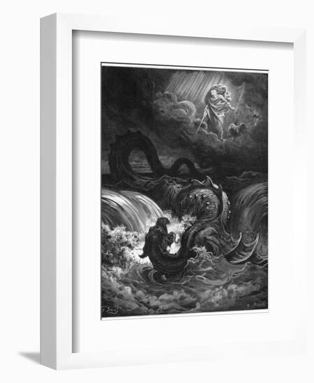 Leviathan-Gustave Dor?-Framed Photographic Print