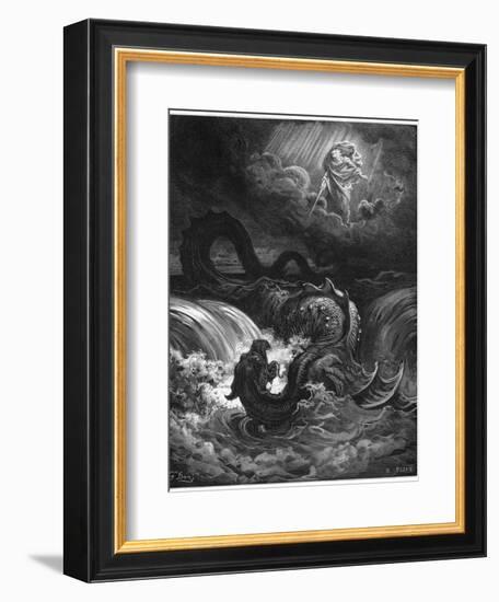 Leviathan-Gustave Dor?-Framed Photographic Print