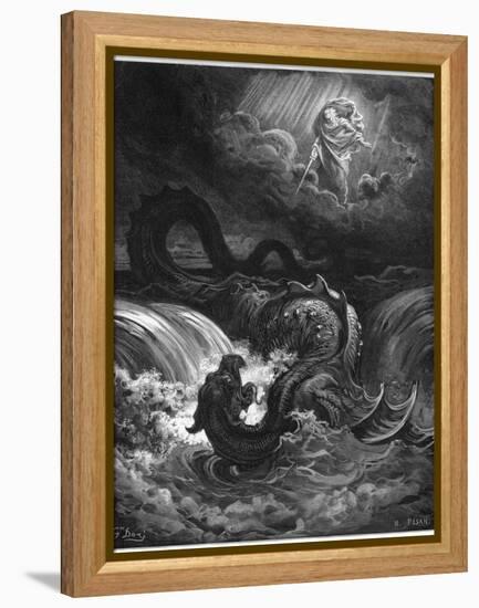 Leviathan-Gustave Dor?-Framed Premier Image Canvas