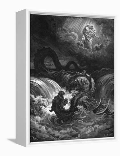 Leviathan-Gustave Dor?-Framed Premier Image Canvas