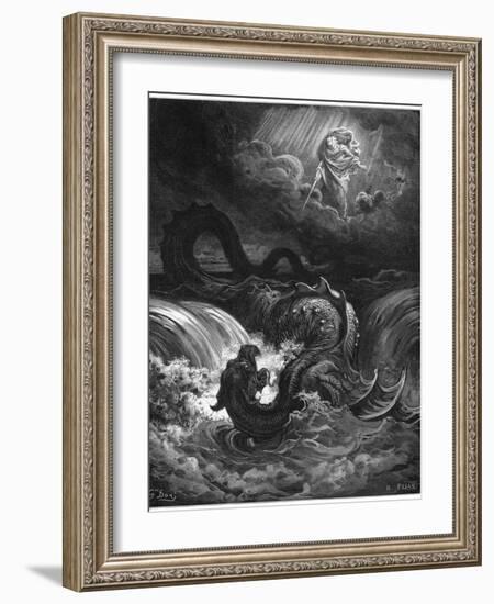 Leviathan-Gustave Dor?-Framed Photographic Print