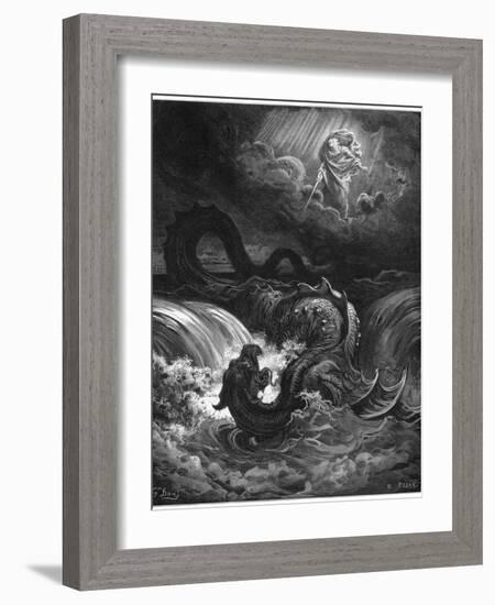 Leviathan-Gustave Dor?-Framed Photographic Print