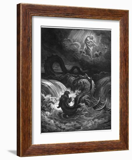 Leviathan-Gustave Dor?-Framed Photographic Print