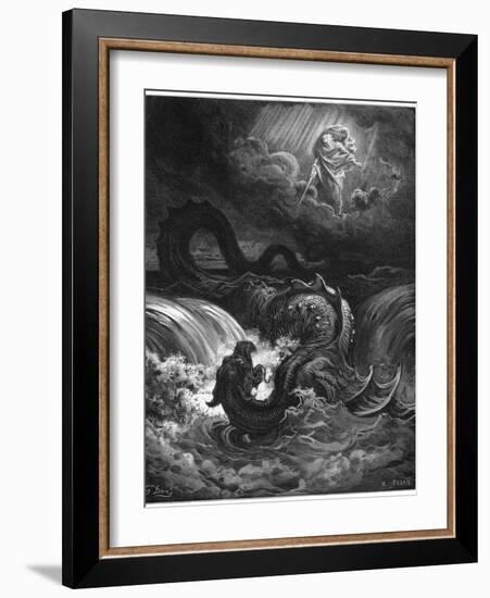 Leviathan-Gustave Dor?-Framed Photographic Print