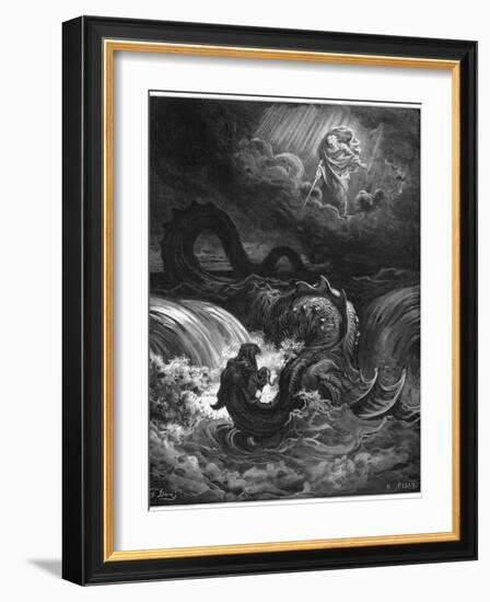 Leviathan-Gustave Dor?-Framed Photographic Print