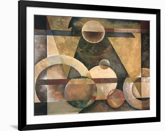 Levitating Sphere-Marlene Healey-Framed Art Print