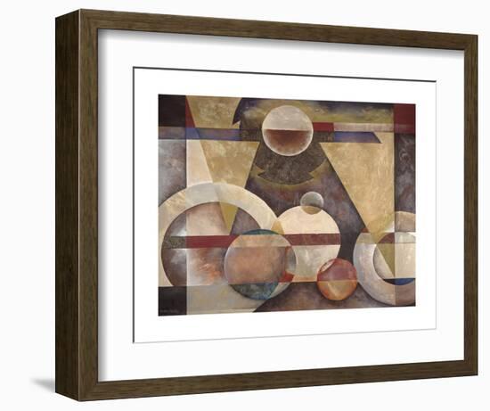 Levitating Sphere-Marlene Healey-Framed Art Print