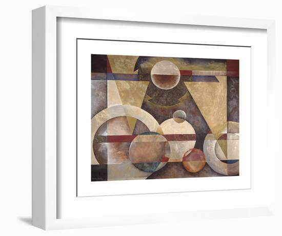 Levitating Sphere-Marlene Healey-Framed Art Print