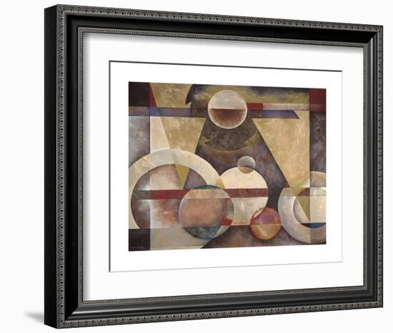 Levitating Sphere-Marlene Healey-Framed Art Print