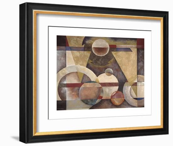 Levitating Sphere-Marlene Healey-Framed Art Print