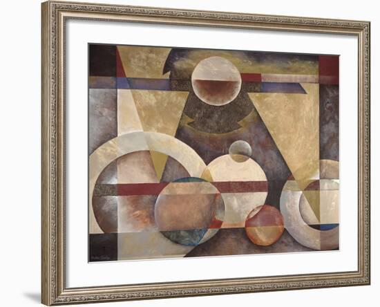 Levitating Sphere-Marlene Healey-Framed Art Print