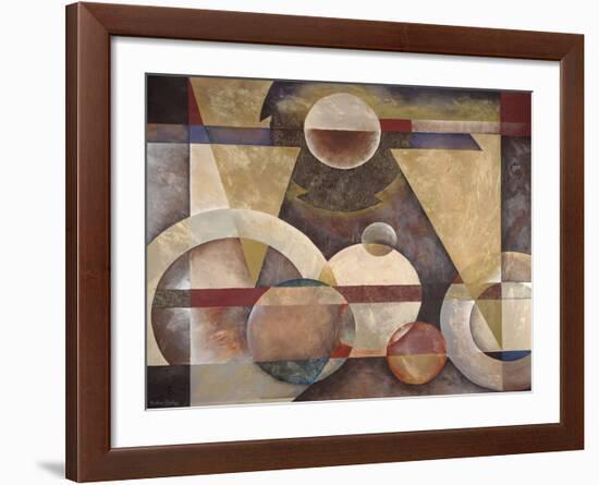 Levitating Sphere-Marlene Healey-Framed Art Print