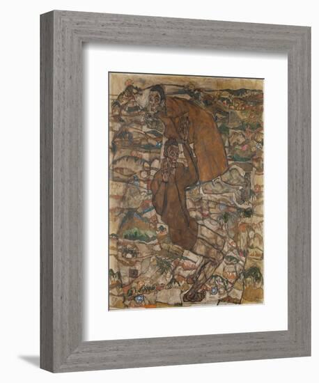 Levitation (The Blind I), 1915-Egon Schiele-Framed Giclee Print