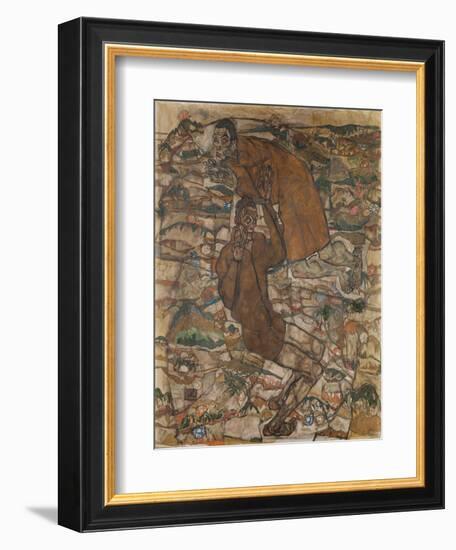 Levitation (The Blind I), 1915-Egon Schiele-Framed Giclee Print