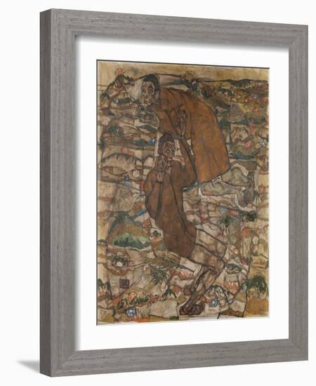 Levitation (The Blind I), 1915-Egon Schiele-Framed Giclee Print