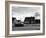 Levittown House and Nash Auto Belonging to Aircraft Worker Peggy Brown, Husband Ralph and Family-Walker Evans-Framed Photographic Print