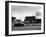 Levittown House and Nash Auto Belonging to Aircraft Worker Peggy Brown, Husband Ralph and Family-Walker Evans-Framed Photographic Print