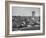 Levittown Water Tank Looming over Middle Class Homes in New Housing Development-Joe Scherschel-Framed Photographic Print