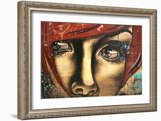 Levres Fanees-Vicky Filiault-Framed Art Print