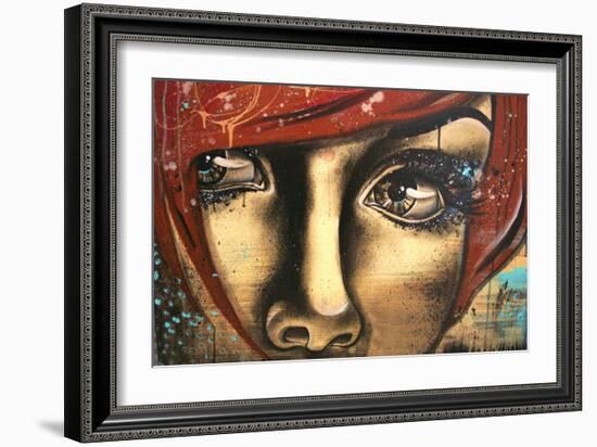 Levres Fanees-Vicky Filiault-Framed Art Print