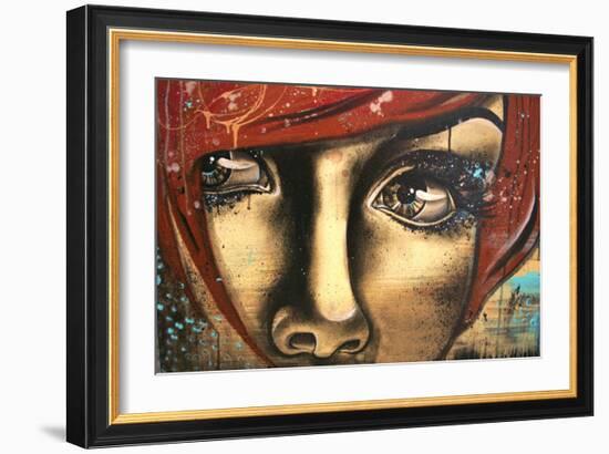 Levres Fanees-Vicky Filiault-Framed Art Print