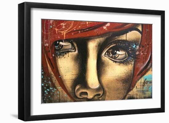 Levres Fanees-Vicky Filiault-Framed Art Print